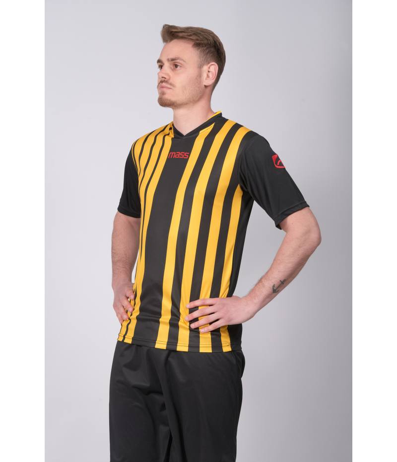 Maglia Basilea - maglietta da calcio Taglia XXL Colore Nero/Giallo